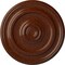 Ekena Millwork Kepler Traditional Medallion (For Canopies up to 5 1/4"), 23 5/8"OD x 1 3/4"P, Burnished Mahogany CM24KPBMC - alternate 1